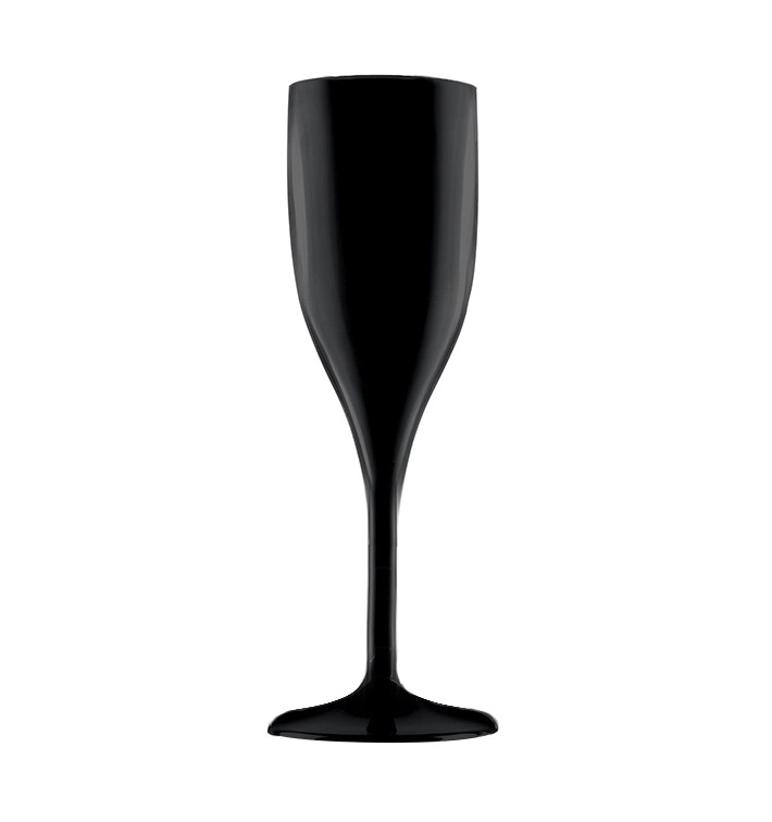 Pohárek Opakovaně Použitelné na Cava Černá SAN 150ml (1 Ks) Pohárek Opakovaně Použitelné na Cava Černá SAN 150ml (1 Ks)