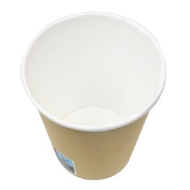 Kartonové Kelímek 9 Oz/280ml Kraft-Kraft Ø8,1cm (1.000 Ks)
