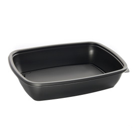 Plastové Obaly PP Černá 900ml 23x16,5cm (300 Ks)