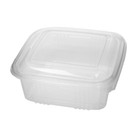 Miska Čtvercový Víčko s Víčkem PP 750ml (50 Ks)