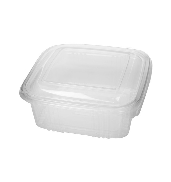 Miska Čtvercový Víčko s Víčkem PP 750ml (50 Ks) Miska Čtvercový Víčko s Víčkem PP 750ml (50 Ks)