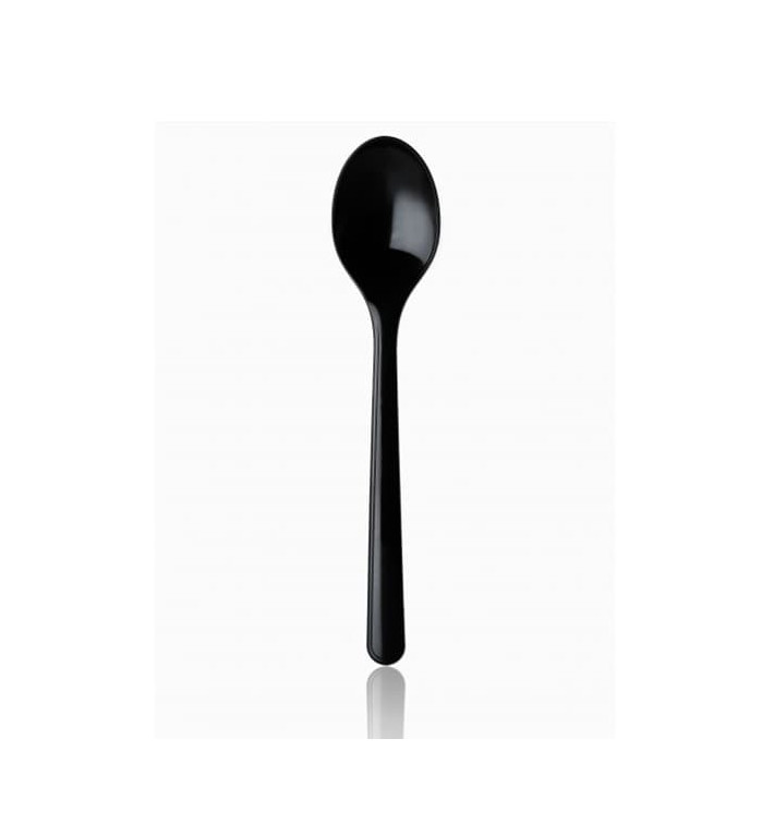 Plastová lžíce Premium Černá 185 mm Plastová lžíce Premium Černá 185 mm