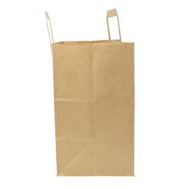 Papírové Tašky Kraft s Plochým Ouškem 70g/m² 32+22x26cm (50 Ks)