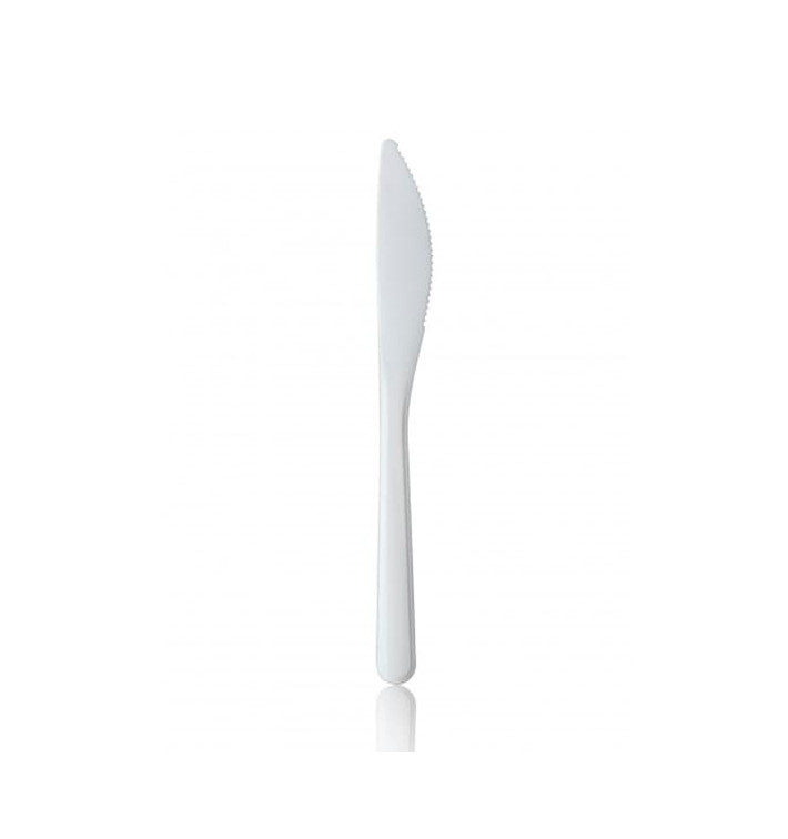 Plastový Nůž Premium Bílý 185 mm Plastový Nůž Premium Bílý 185 mm