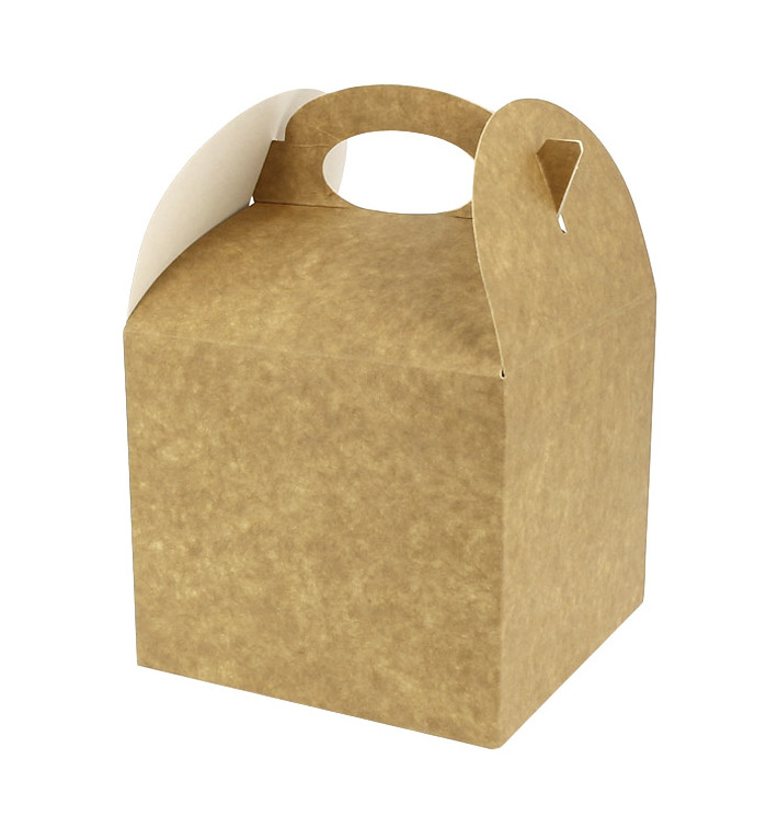 Menu Box Kraft 131x131x115mm (250 Ks) Menu Box Kraft 131x131x115mm (250 Ks)