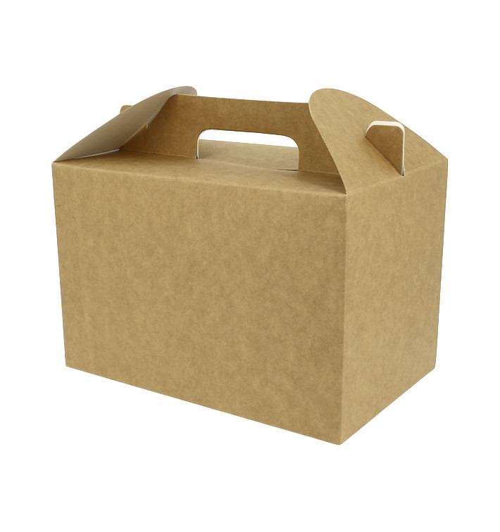 Menu Box Kraft 225x145x150mm (150 Ks) Menu Box Kraft 225x145x150mm (150 Ks)