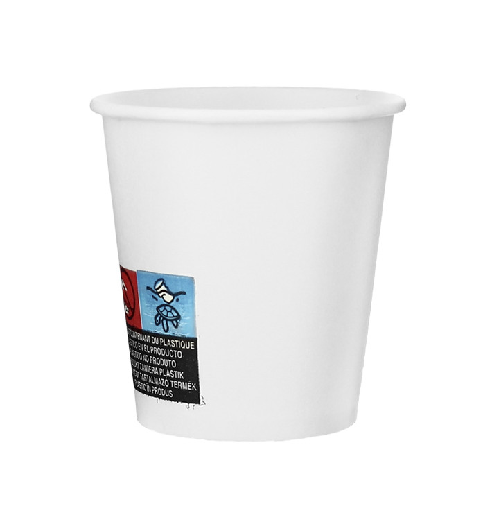 Kartonové Kelímek 3 Oz/100ml Bílý Ø5,8cm (50 Ks) Kartonové Kelímek 3 Oz/100ml Bílý Ø5,8cm (50 Ks)