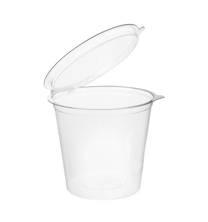 Miska kulatá s Víčkem APET Průhledný 1000ml Ø134mm (18 Ks) Miska kulatá s Víčkem APET Průhledný 1000ml Ø134mm (18 Ks)