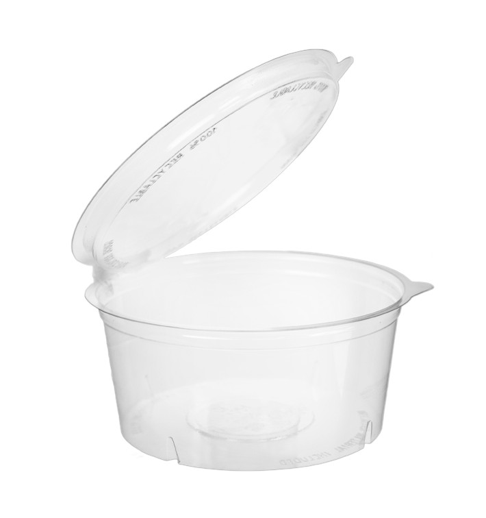 Miska kulatá s Víčkem APET Průhledný 750ml Ø150mm (20 Ks) Miska kulatá s Víčkem APET Průhledný 750ml Ø150mm (20 Ks)