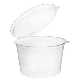 Miska kulatá s Víčkem APET Průhledný 1000ml Ø150mm (20 Ks)