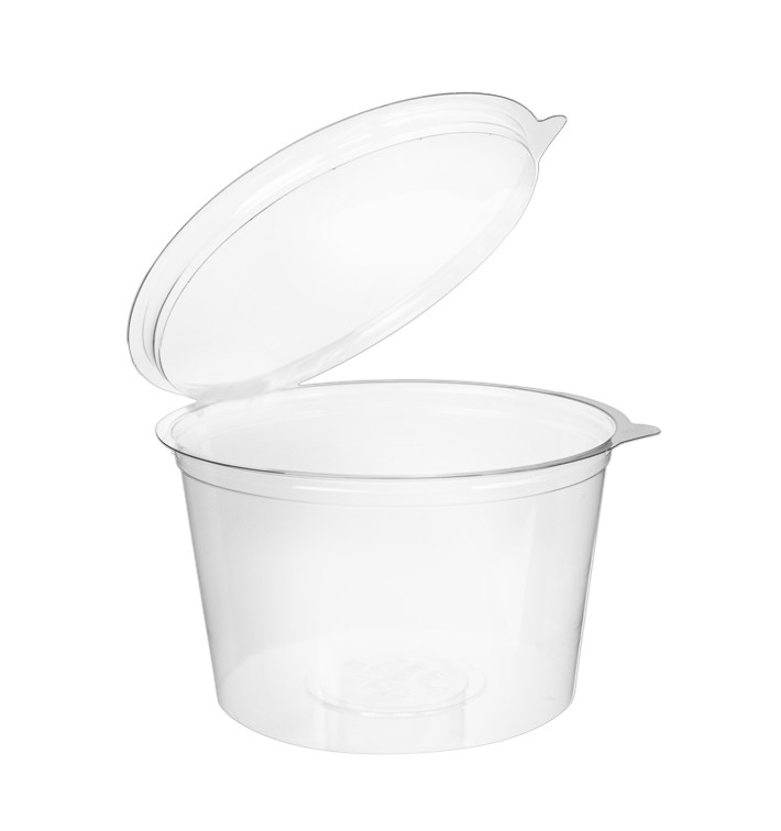 Miska kulatá s Víčkem APET Průhledný 1000ml Ø150mm (20 Ks) Miska kulatá s Víčkem APET Průhledný 1000ml Ø150mm (20 Ks)