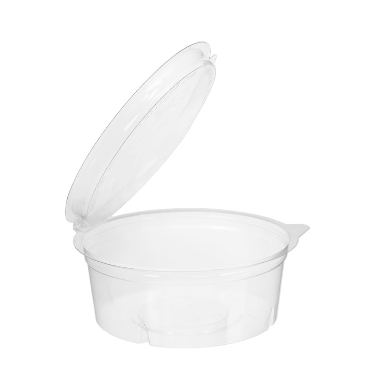 Miska kulatá s Víčkem APET Průhledný 250ml Ø120mm (480 Ks) Miska kulatá s Víčkem APET Průhledný 250ml Ø120mm (480 Ks)
