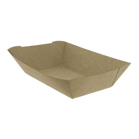 Dřevěné Lodičky 780ml Kraft-Kraft 15,5x9x5,5cm (450 Ks)