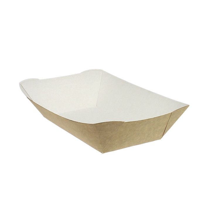 Dřevěné Lodičky 780ml Kraft 15,5x9x5,5cm (25 Ks) Dřevěné Lodičky 780ml Kraft 15,5x9x5,5cm (25 Ks)