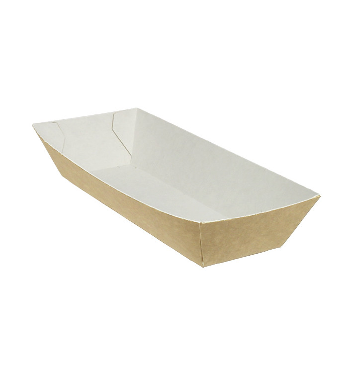Dřevěné Lodičky Kraft na Párek v Rohlíku 17x5,5x3,8cm (1000 Ks) Dřevěné Lodičky Kraft na Párek v Rohlíku 17x5,5x3,8cm (1000 Ks)