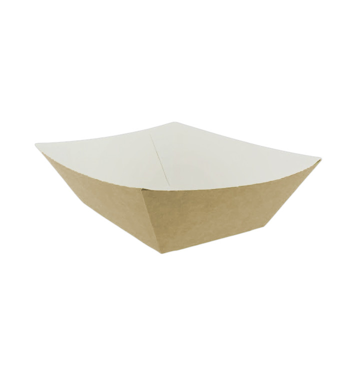 Dřevěné Lodičky 525ml Kraft 12,2x8x5,5cm (25 Ks) Dřevěné Lodičky 525ml Kraft 12,2x8x5,5cm (25 Ks)