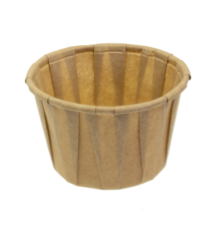 Miska Papírové Skládané Kraft 60ml (250 Ks) Miska Papírové Skládané Kraft 60ml (250 Ks)
