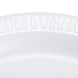 Termální Talíř FOAM " Souhlasit " Bílý 230 mm (500 Kousky)