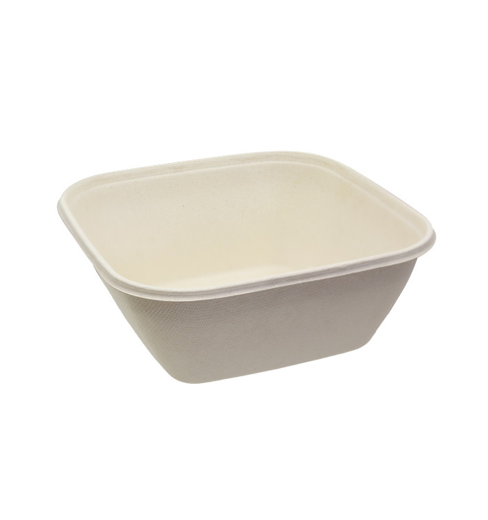 Misky z Cukrové Třtiny 1000ml 170x170x70mm (50 Ks) Misky z Cukrové Třtiny 1000ml 170x170x70mm (50 Ks)