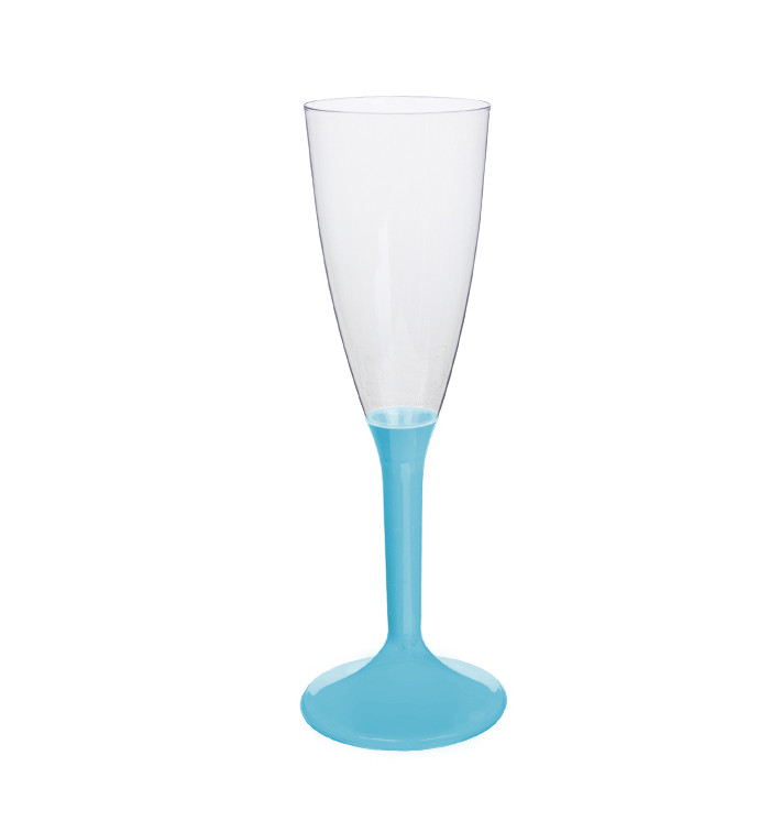 Plastové Sklenice Cava s Černou Tyrkysová 120ml 2P (20 Ks) Plastové Sklenice Cava s Černou Tyrkysová 120ml 2P (20 Ks)