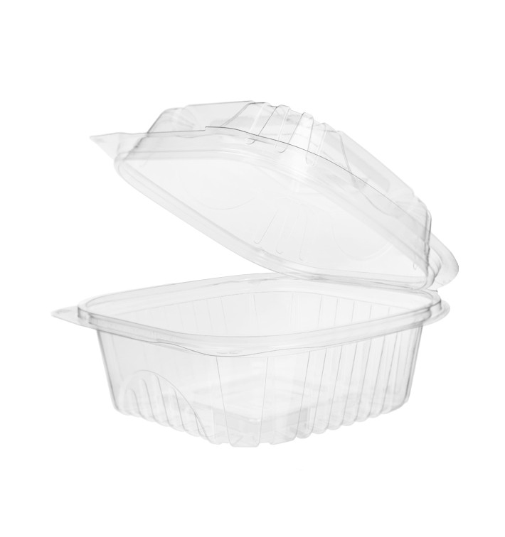 Salátová Mísa s Víčkem PLA 15,0x15,0x7,5cm (240 Ks) Salátová Mísa s Víčkem PLA 15,0x15,0x7,5cm (240 Ks)