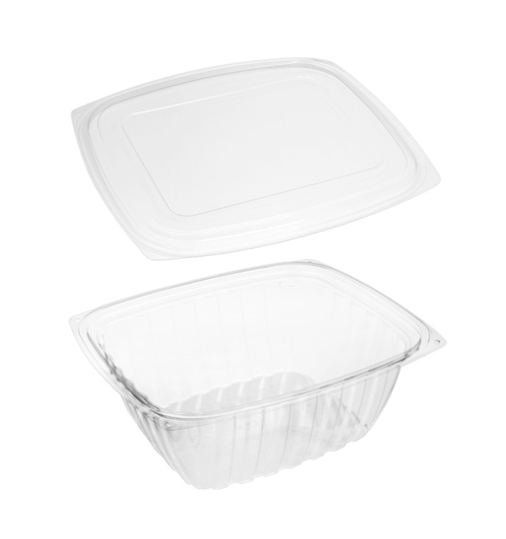Obaly Kompostovatelné PLA s Víčko 940ml (50 Ks) Obaly Kompostovatelné PLA s Víčko 940ml (50 Ks)