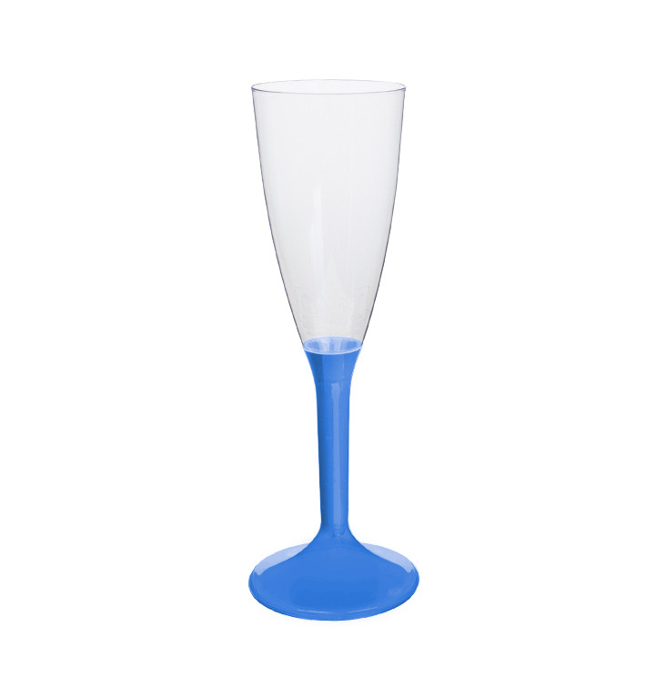 Plastové Sklenice Cava s Černou Modrý Mediterraneo 120ml 2P (20 Ks) Plastové Sklenice Cava s Černou Modrý Mediterraneo 120ml 2P (20 Ks)