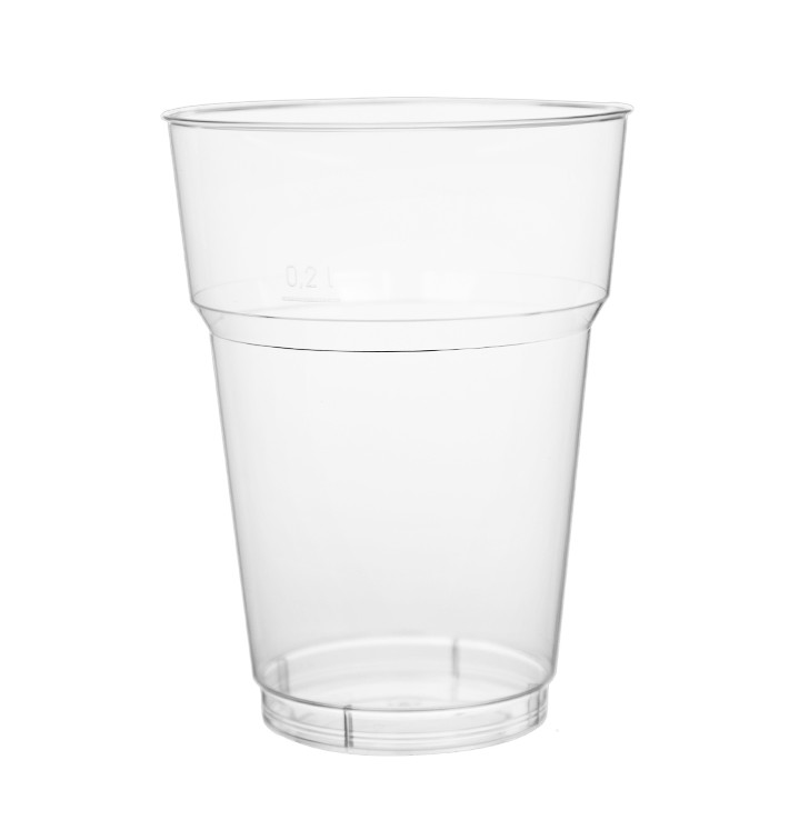 Kelímek na Pivo PS Průhledný Krystal 200 ml (40 Ks) Kelímek na Pivo PS Průhledný Krystal 200 ml (40 Ks)