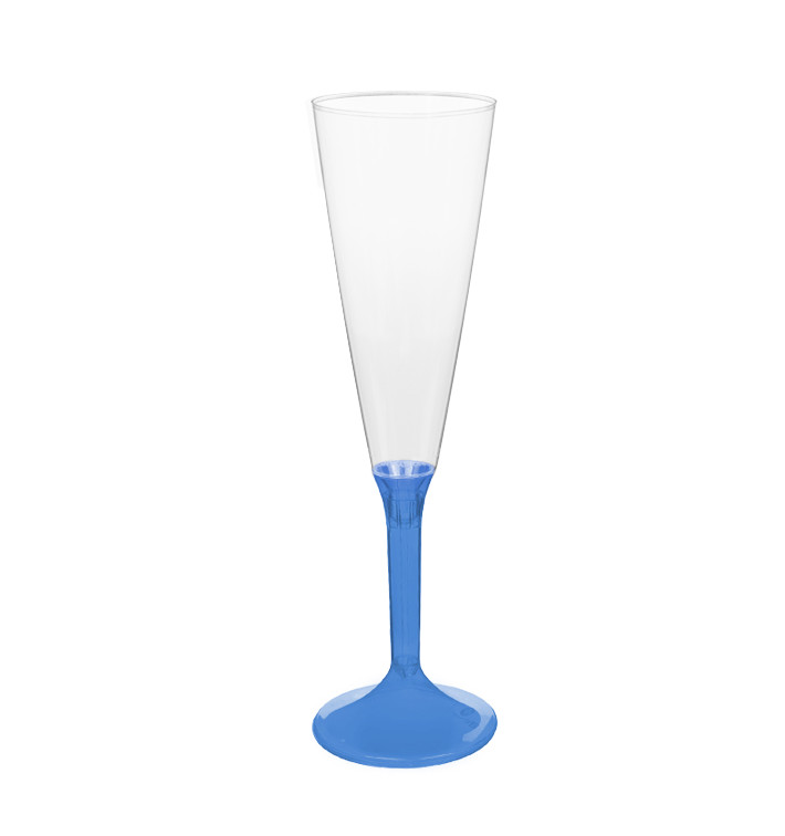 Plastové Sklenice Cava s Černou Modrý Průhledný 160ml 2P (20 Ks) Plastové Sklenice Cava s Černou Modrý Průhledný 160ml 2P (20 Ks)