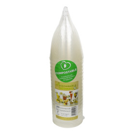 Pohárek PLA Biologicky Odbouratelný Průhledný 200ml 2P (20 Ks)