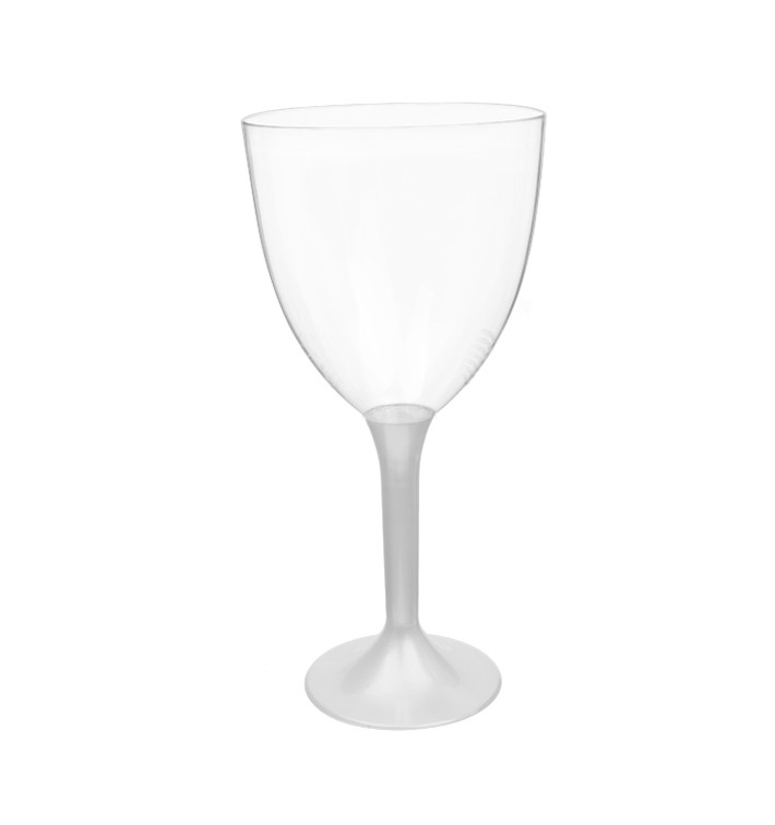 Plastové Sklenice na Víno s Černou Bílý Perlový 300ml 2P (20 Ks) Plastové Sklenice na Víno s Černou Bílý Perlový 300ml 2P (20 Ks)