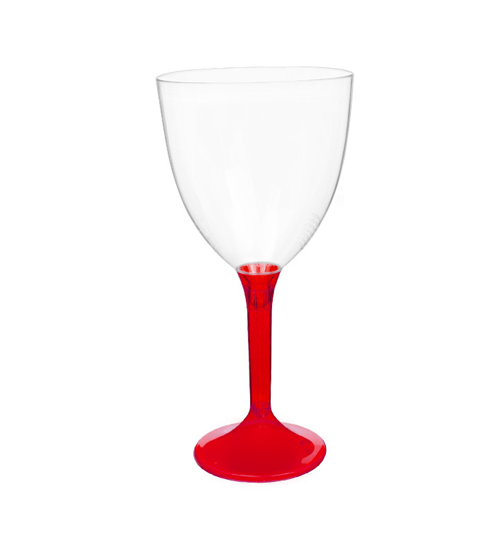 CoPlastové Sklenice na Víno s Černou Červené Průhledný 300ml 2P (200 Ks) CoPlastové Sklenice na Víno s Černou Červené Průhledný 300ml 2P (200 Ks)