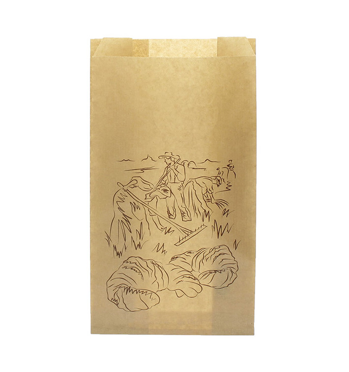 Papírové Sáčky "Siega" Kraft 12+6x20cm (250 Ks) Papírové Sáčky "Siega" Kraft 12+6x20cm (250 Ks)