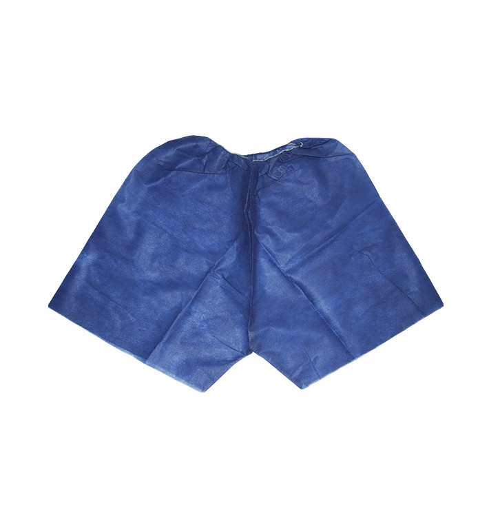Boxer z Netkané Textilie PP Pánové Modrý (1 Ks) Boxer z Netkané Textilie PP Pánové Modrý (1 Ks)