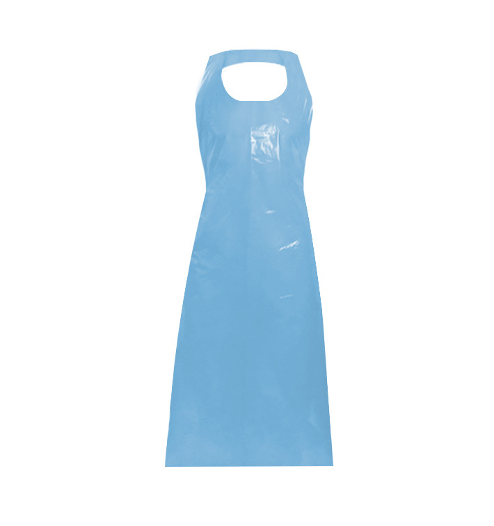 Zástěry Polyetylenové G80 76x120cm Modrý (50 Ks) Zástěry Polyetylenové G80 76x120cm Modrý (50 Ks)