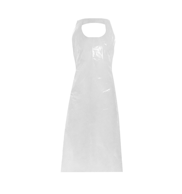 Zástěry Polyetylenové G80 76x120cm Bílý (100 Ks) Zástěry Polyetylenové G80 76x120cm Bílý (100 Ks)