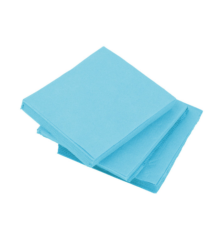 Papírové Ubrousky Mikrobod 20x20cm 2 Vrstvy Tyrkysová (90 Ks) Papírové Ubrousky Mikrobod 20x20cm 2 Vrstvy Tyrkysová (90 Ks)
