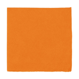 Papírové Ubrousky Mikrobod 20x20cm 2 Vrstvy Oranžový (100 Ks)