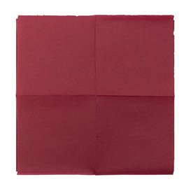 Papírové Ubrousky Mikrobod 20x20cm 2 Vrstvy Bordeaux (100 Ks)
