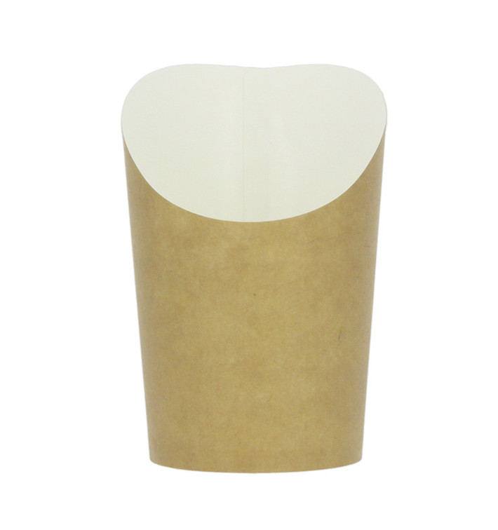 Kartonový Kelímek s Kraftovým na Smažená Ø8,1x11,5cm (1.320 Ks) Kartonový Kelímek s Kraftovým na Smažená Ø8,1x11,5cm (1.320 Ks)