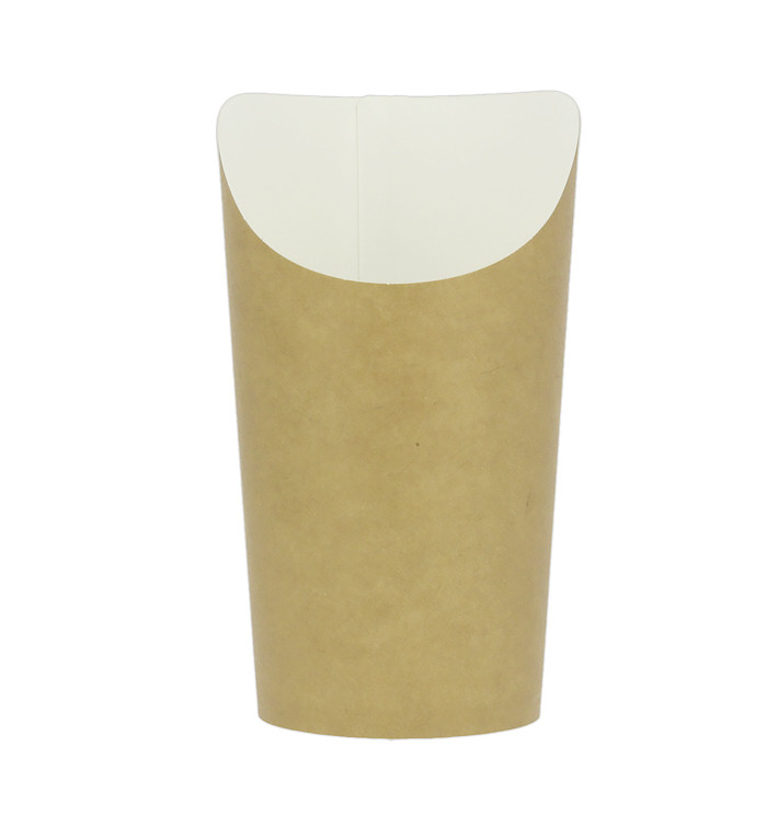 Kartonový Kelímek s Kraftovým na Smažená Ø8,1x14cm (1.320 Ks) Kartonový Kelímek s Kraftovým na Smažená Ø8,1x14cm (1.320 Ks)