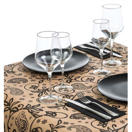 Papírové Ubrusy Předřezaný 1,2x1,2m Kraft " Kašmír " 40g/m² (300 Ks)