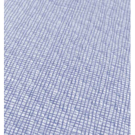 Předřezaný Papírový Ubrus 1,2x1,2m "Between Lines" Modrý 40g/m² (300 Ks)