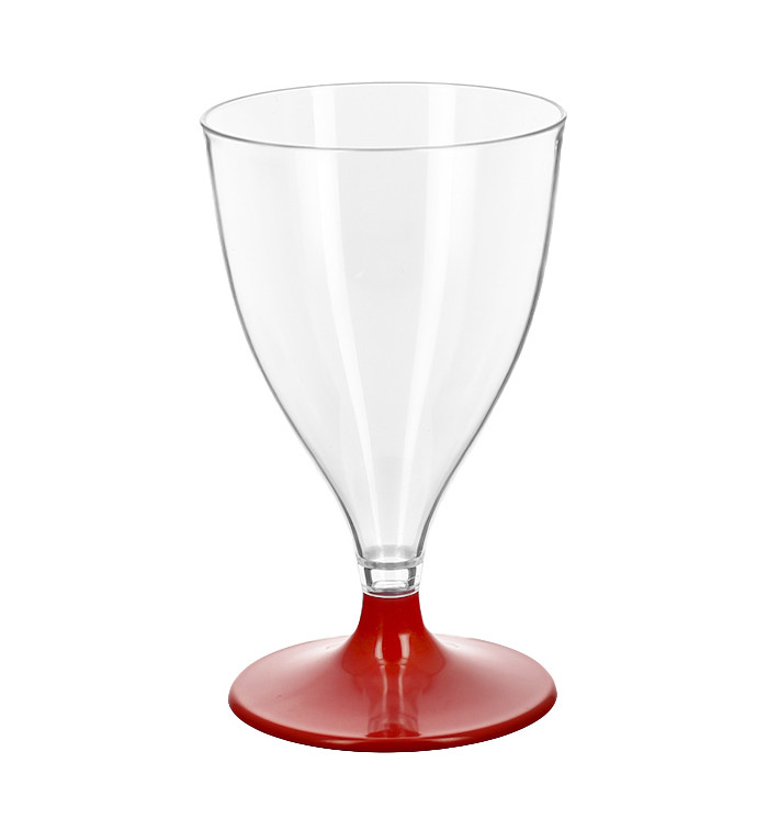 PS kelímek na vodu/víno Červená Foot 200ml 2P (6 Ks) PS kelímek na vodu/víno Červená Foot 200ml 2P (6 Ks)