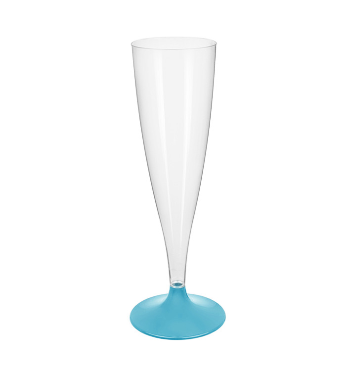 Plastové Sklenice Cava s Černou Tyrkysová 140ml 2P (20 Ks) Plastové Sklenice Cava s Černou Tyrkysová 140ml 2P (20 Ks)