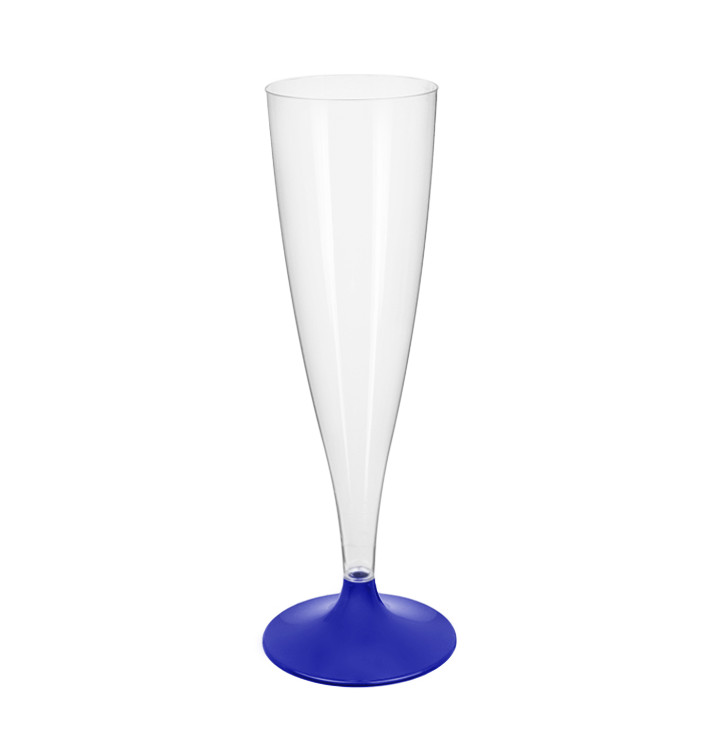 Plastové Sklenice Cava s Černou Modrý Perlový 140ml 2P (20 Ks) Plastové Sklenice Cava s Černou Modrý Perlový 140ml 2P (20 Ks)
