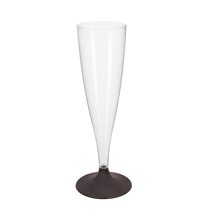 Plastové Sklenice Cava s Černou Hnědý 140ml 2P (20 Ks) Plastové Sklenice Cava s Černou Hnědý 140ml 2P (20 Ks)