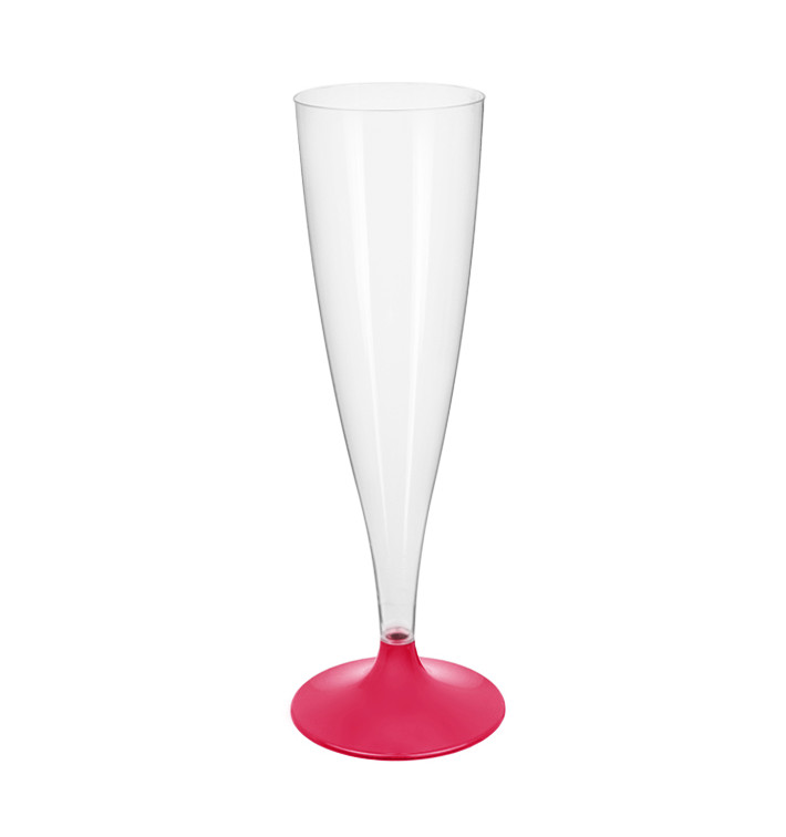 Plastové Sklenice Cava s Černou Fuchsie 140ml 2P (20 Ks) Plastové Sklenice Cava s Černou Fuchsie 140ml 2P (20 Ks)