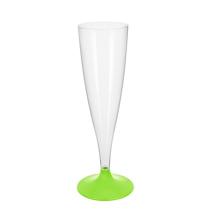 Plastové Sklenice Cava s Černou Zelené Vápno 140ml 2P (20 Ks) Plastové Sklenice Cava s Černou Zelené Vápno 140ml 2P (20 Ks)