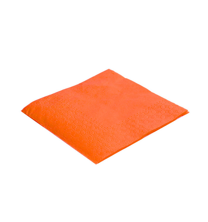 Papírové Ubrousky na Koktejl 20x20cm 2 Vrstvy Oranžový (100 Ks) Papírové Ubrousky na Koktejl 20x20cm 2 Vrstvy Oranžový (100 Ks)